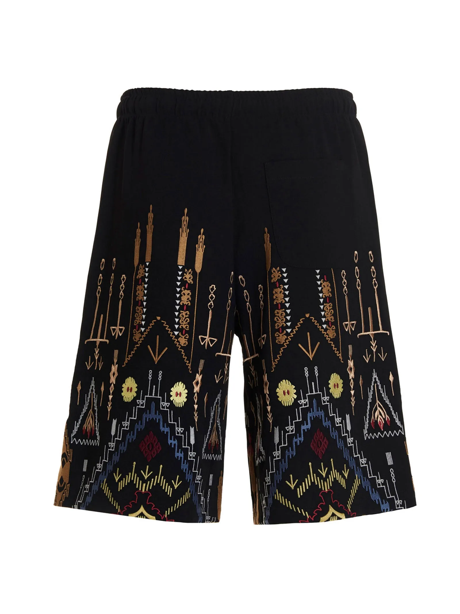Etro Embroidered Mid Rise Shorts