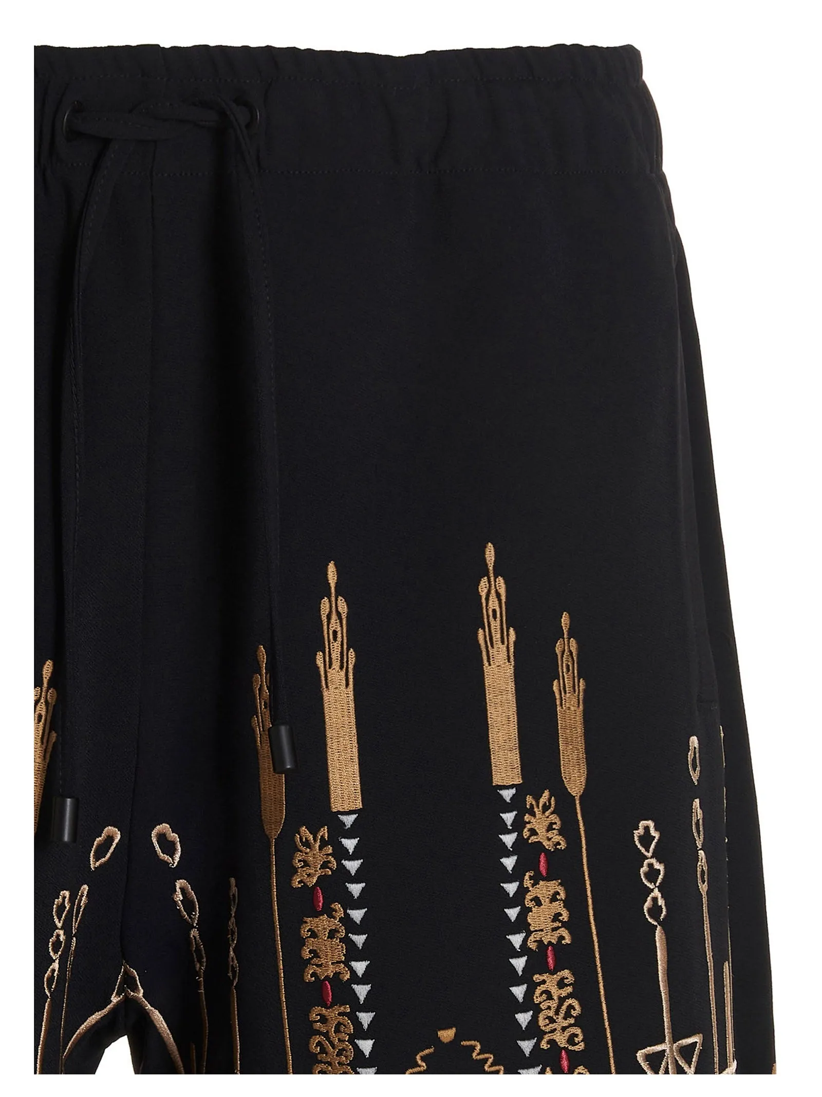 Etro Embroidered Mid Rise Shorts