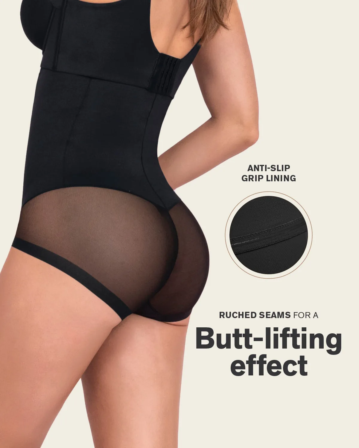 Extra High-Waisted Sheer Bottom Sculpting Shaper Panty