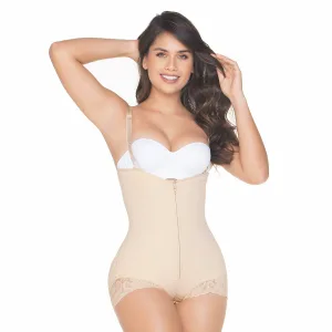 Fajas MariaE FU121 Fajas Colombianas Post Surgery Compression Garment | Tummy Tuck & Lipo Thong Body Shaper