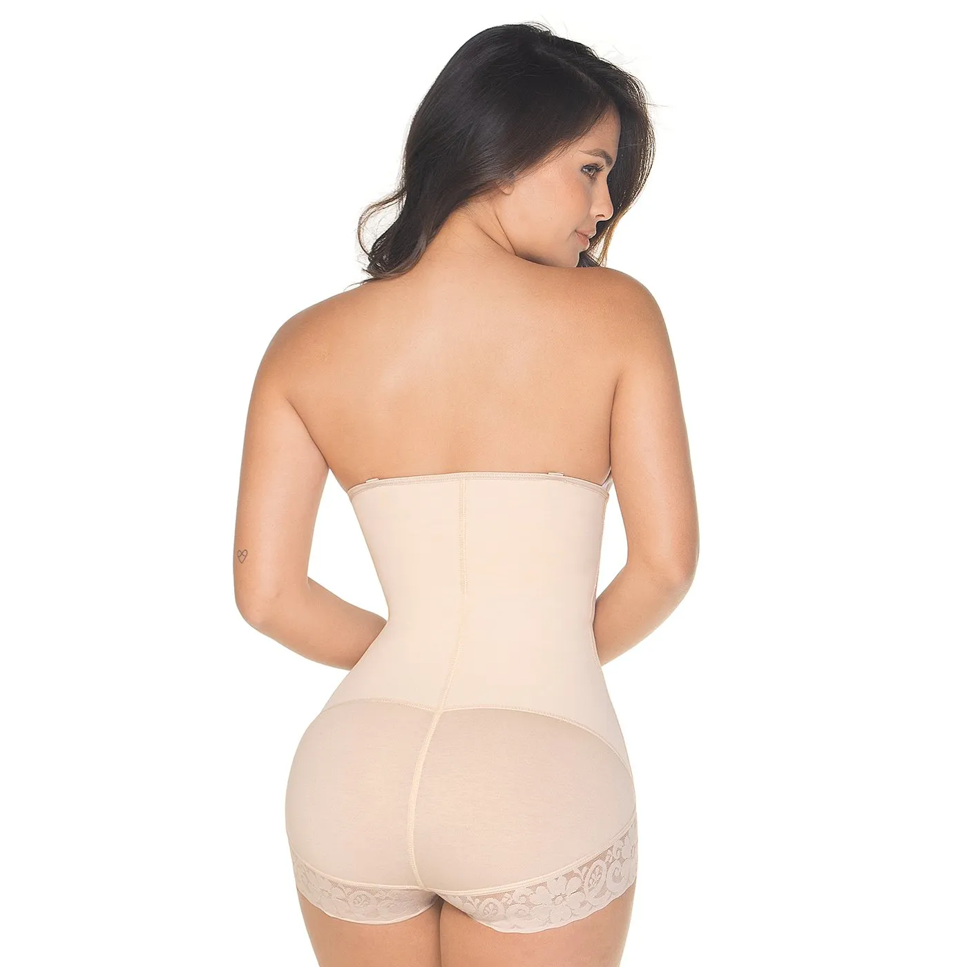 Fajas MariaE FU121 Fajas Colombianas Post Surgery Compression Garment | Tummy Tuck & Lipo Thong Body Shaper