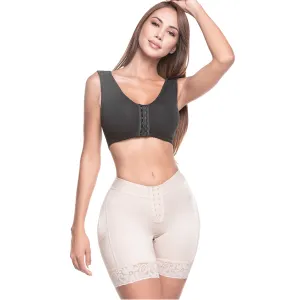 Fajas SONRYSE TR71BF | High Waisted Colombian Shaper Shorts for Women | Mid-Length Daily Use | Triconet