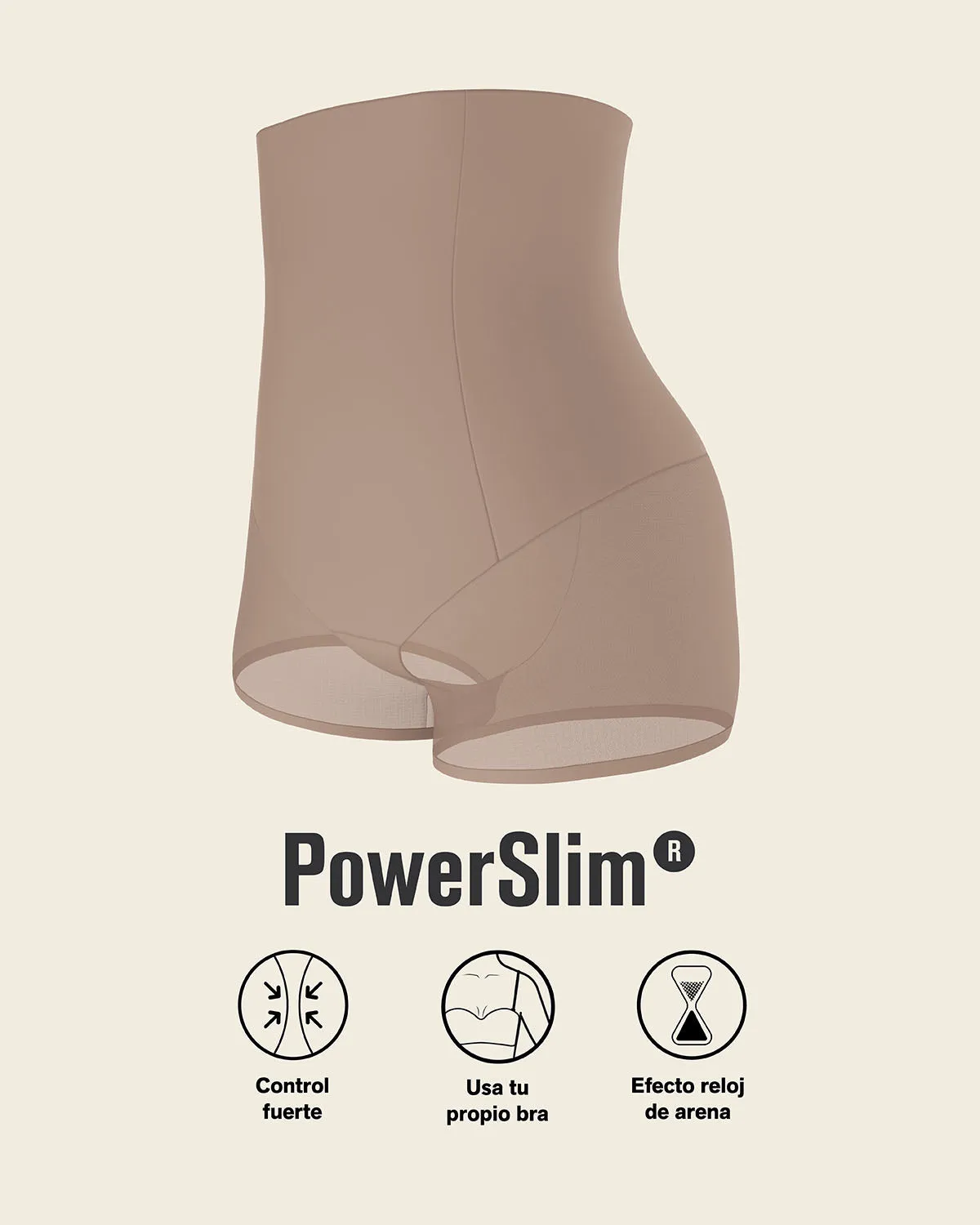 Firm Compression High-Waisted Sheer Short Shaper