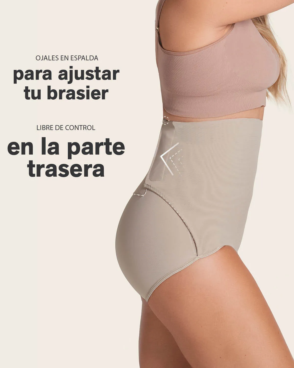 High-Waisted Firm Compression Post Surgical Panty with Adjustable Belly Wrap