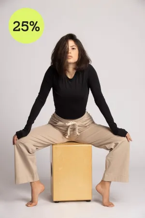 I'mPerfect Organic Cotton Wide Leg Lounge Pants 25%off