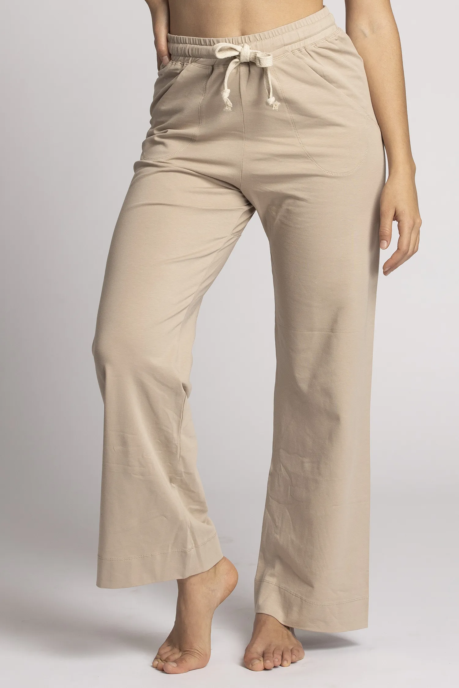I'mPerfect Organic Cotton Wide Leg Lounge Pants 25%off