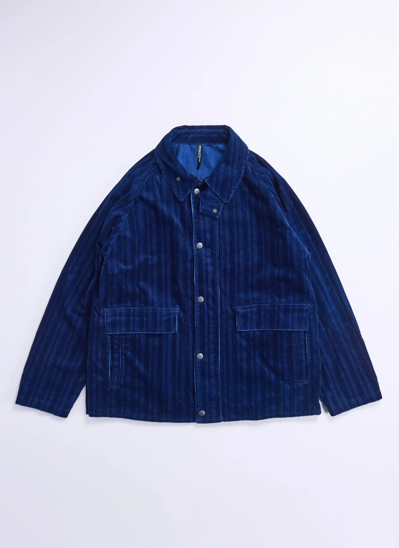 Indigo Cotton Corduroy Hunting Jacket