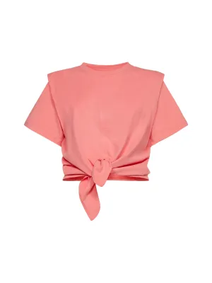 Isabel Marant Waist-Tie Crewneck T-Shirt