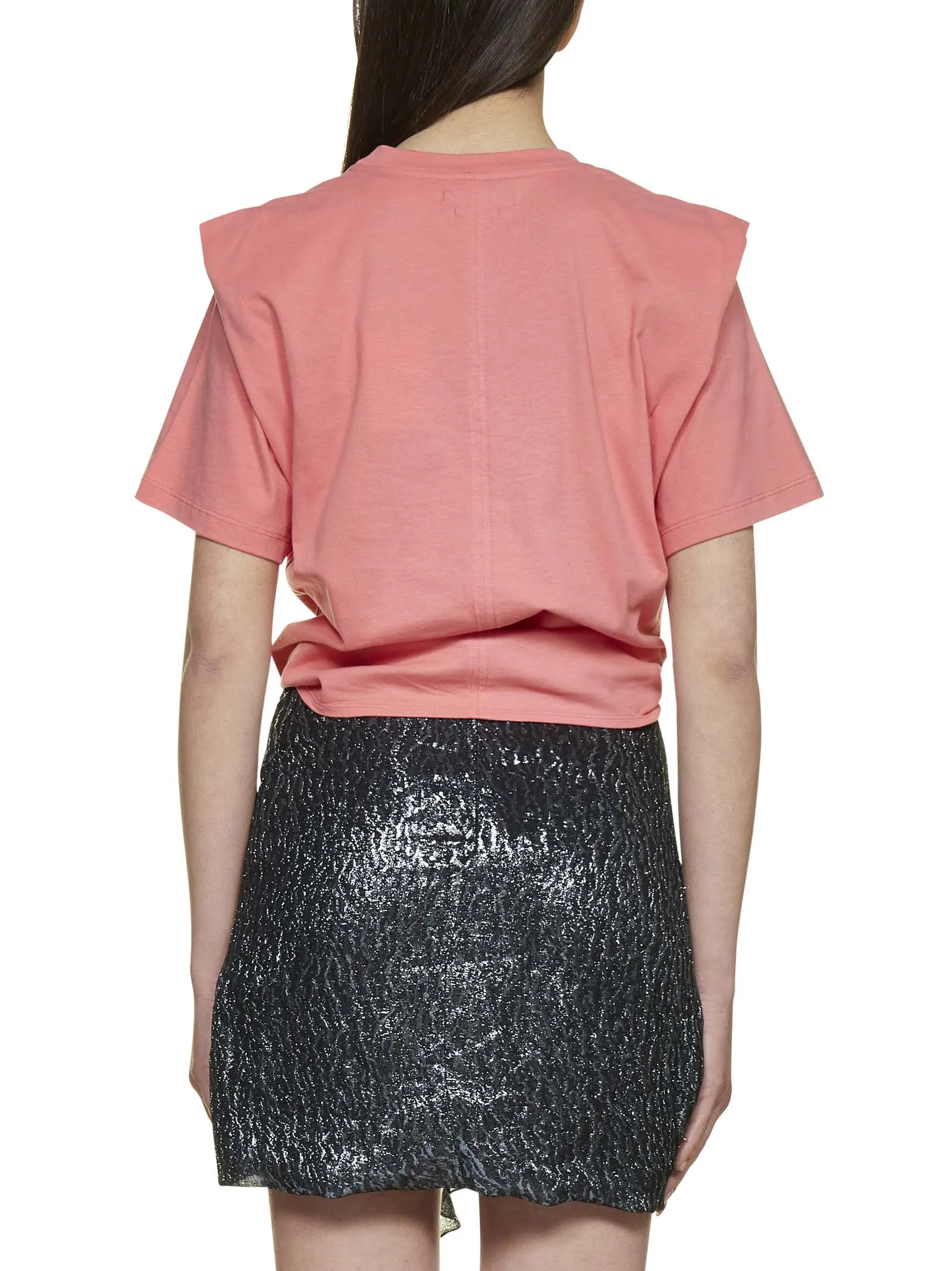 Isabel Marant Waist-Tie Crewneck T-Shirt