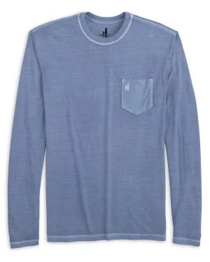 Johnnie O Mens Heathered Brennan 2 0 Long Sleeve Tee
