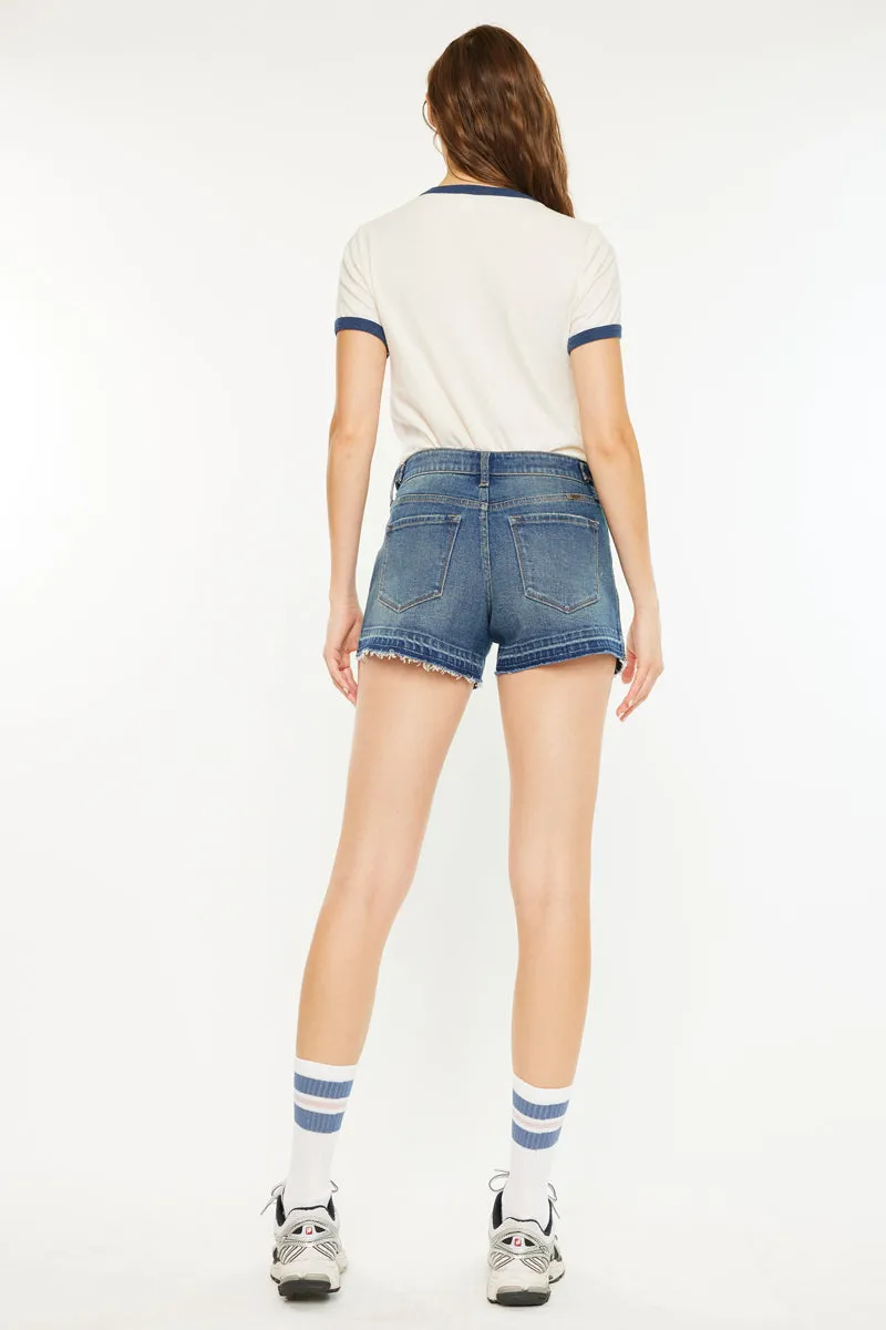 Kelly Mid Rise Shorts