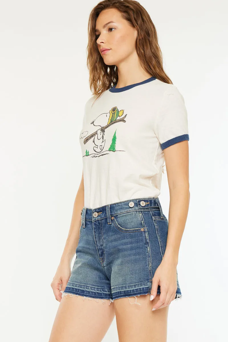 Kelly Mid Rise Shorts