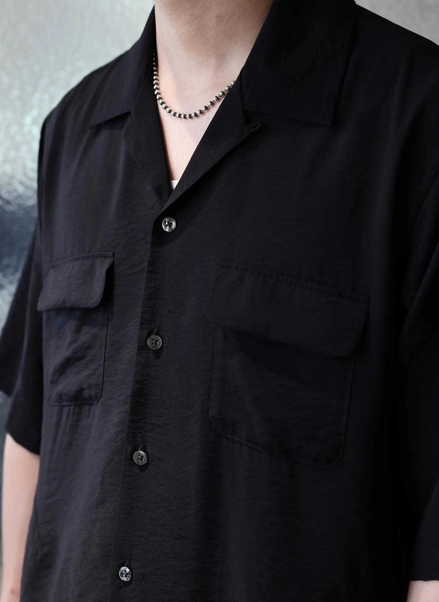 Lenzing EcoVero Open Collar Shirt