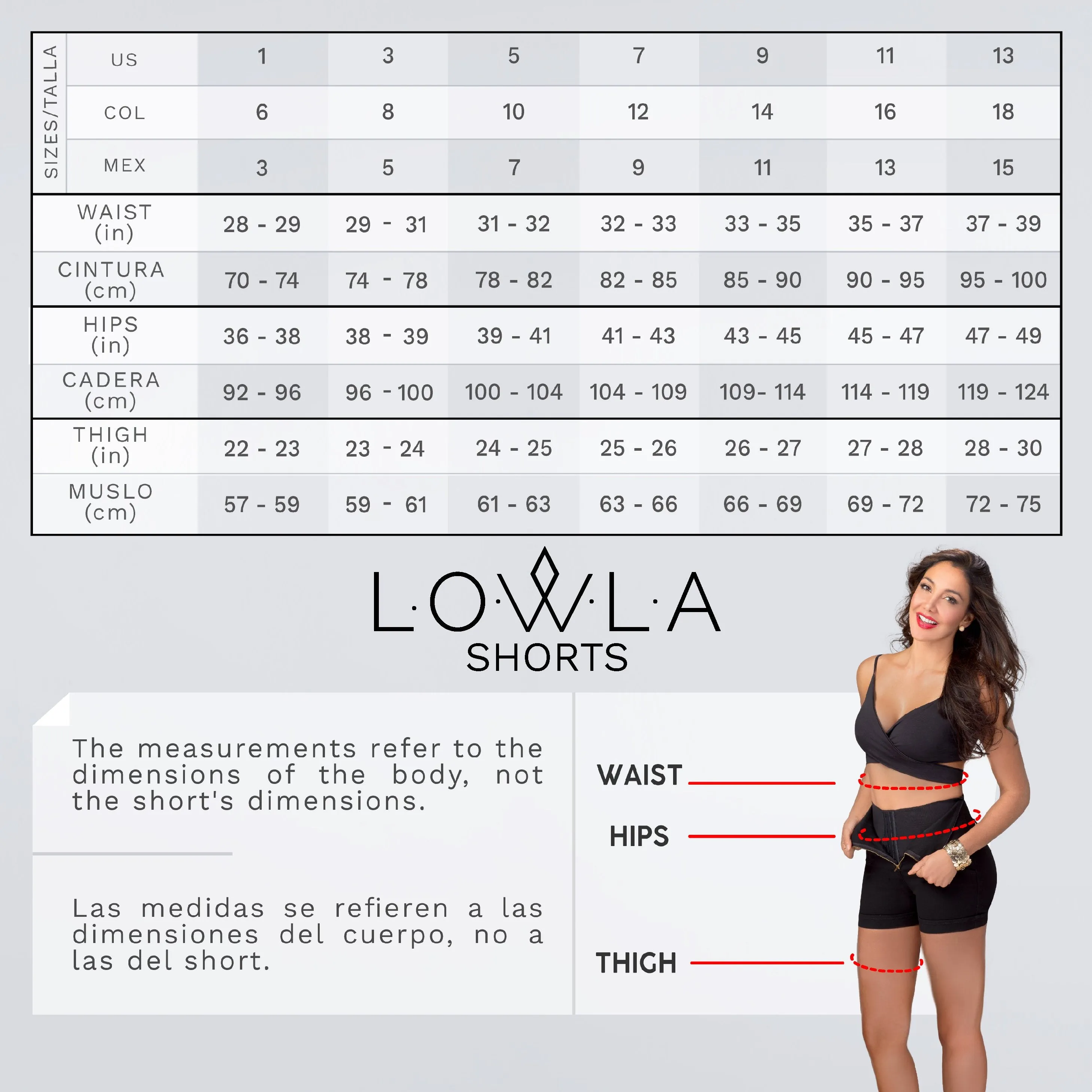 Lowla 239941 | Colombian Butt Lifter Shorts with Removable Pads and Inner Girdle