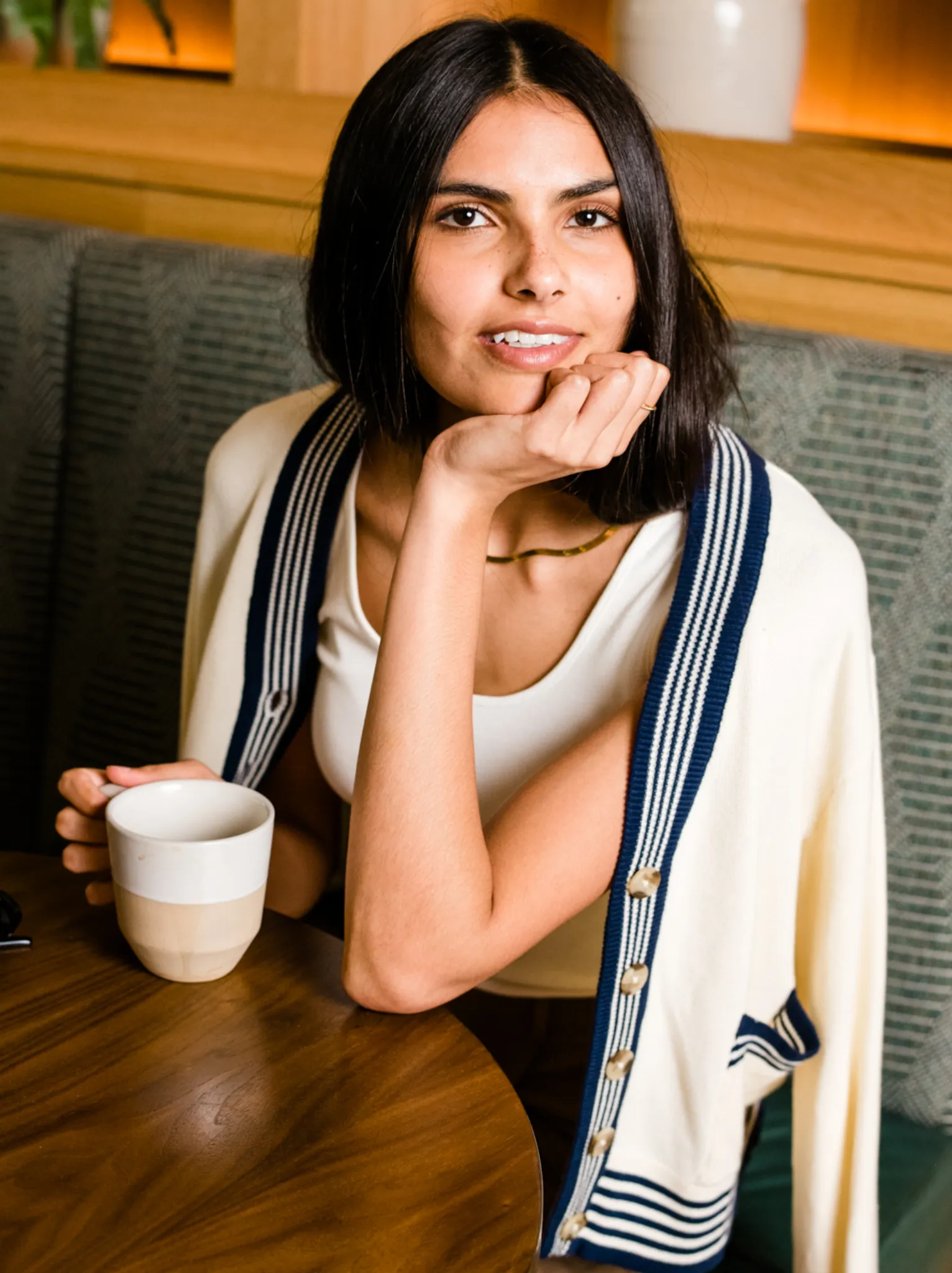 Madilyn Varsity Cardigan