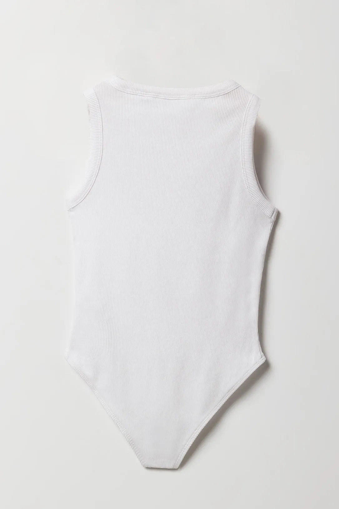 Maillot camisole côtelé pour filles