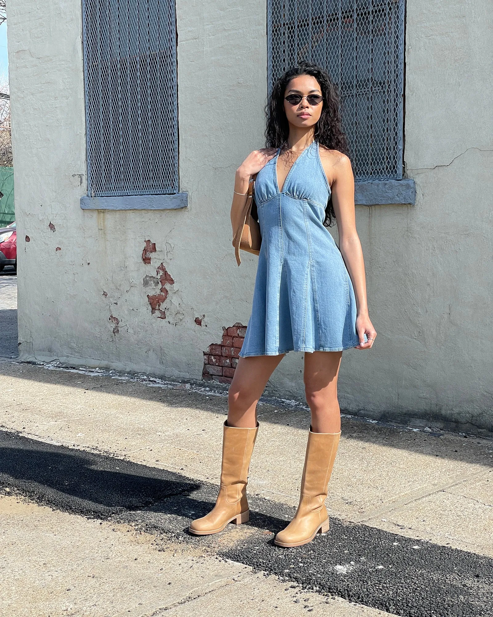 MALIA DENIM DRESS