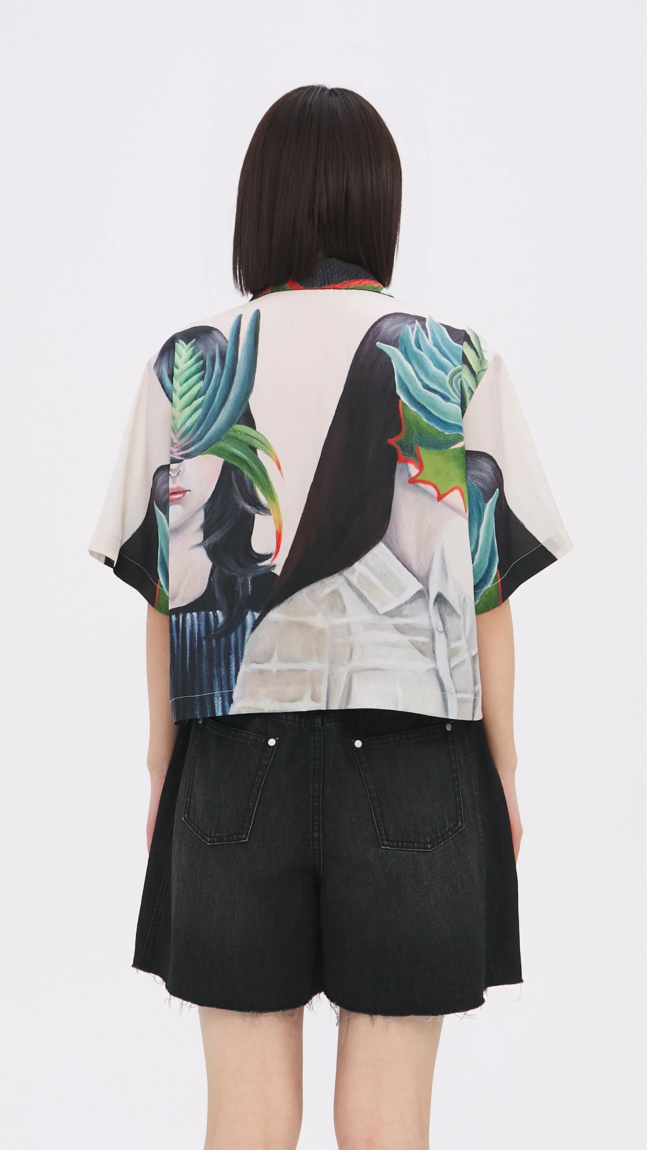 Mariko Enomoto Printed Short Sleeves Shirt