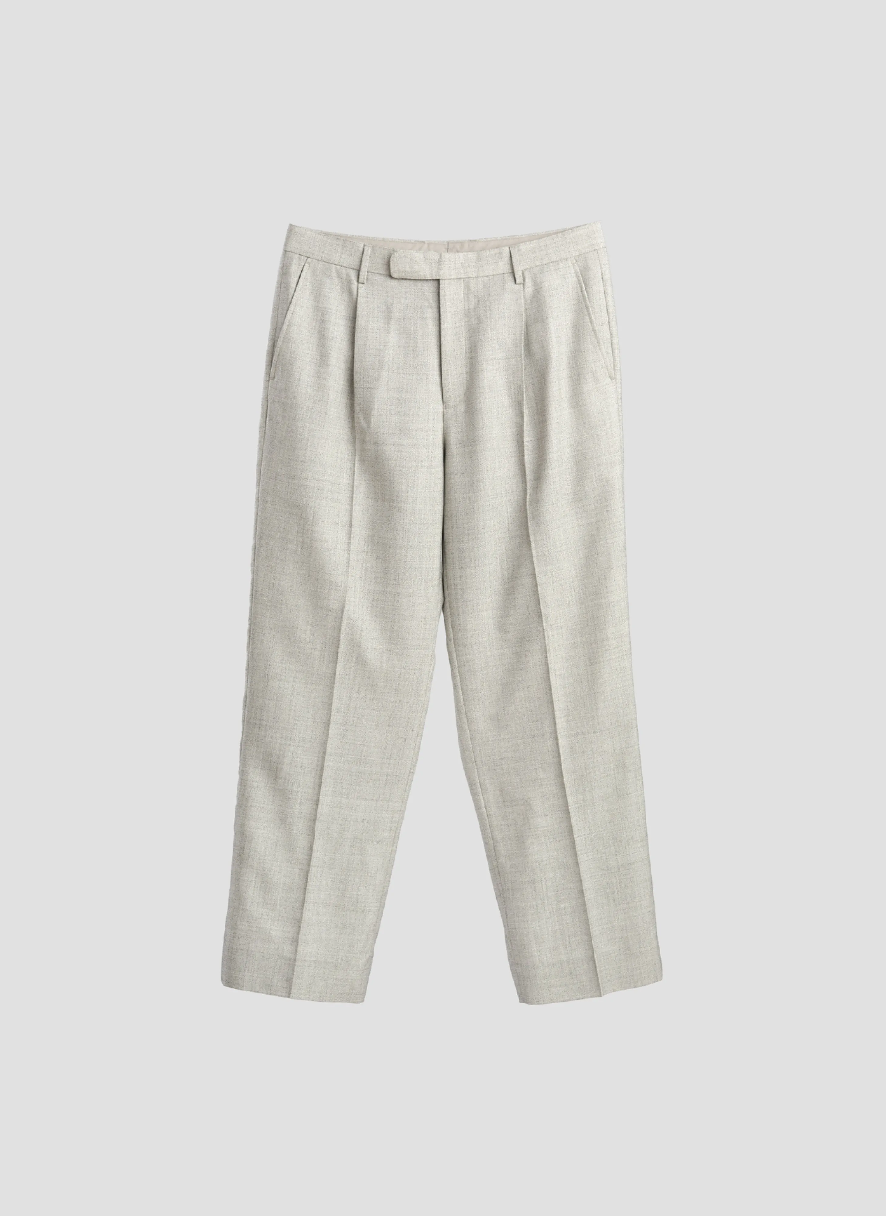Marzotto Organic Wool Pleated Suit Pants