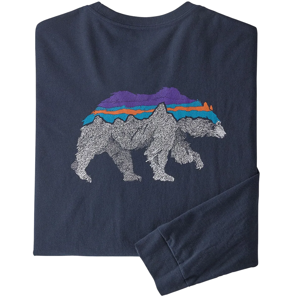 Men's Long-Sleeved Back For Good Responsibili-Tee