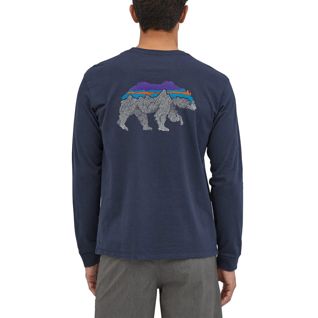 Men's Long-Sleeved Back For Good Responsibili-Tee