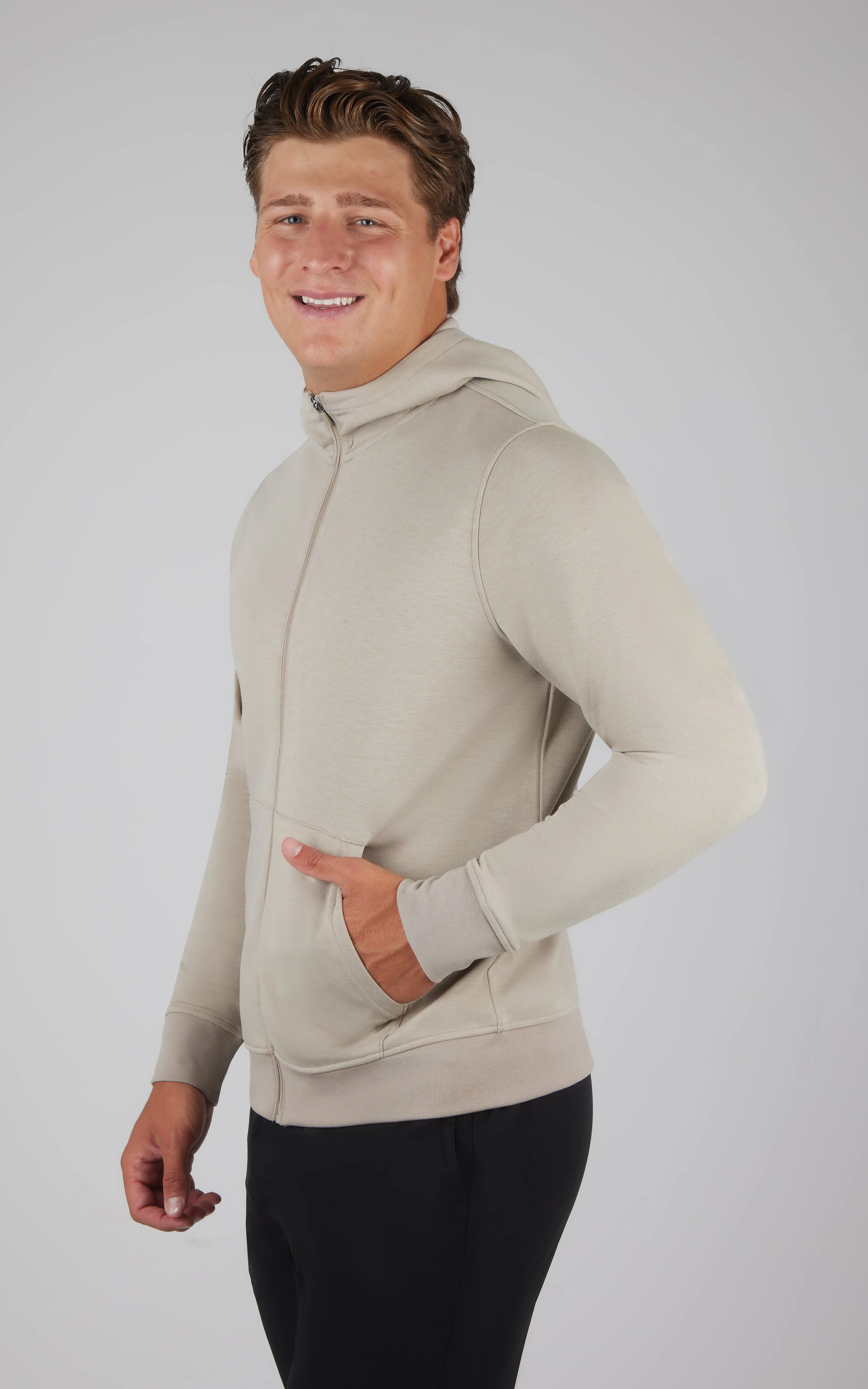 Mens Softlite Full Zip Hoodie