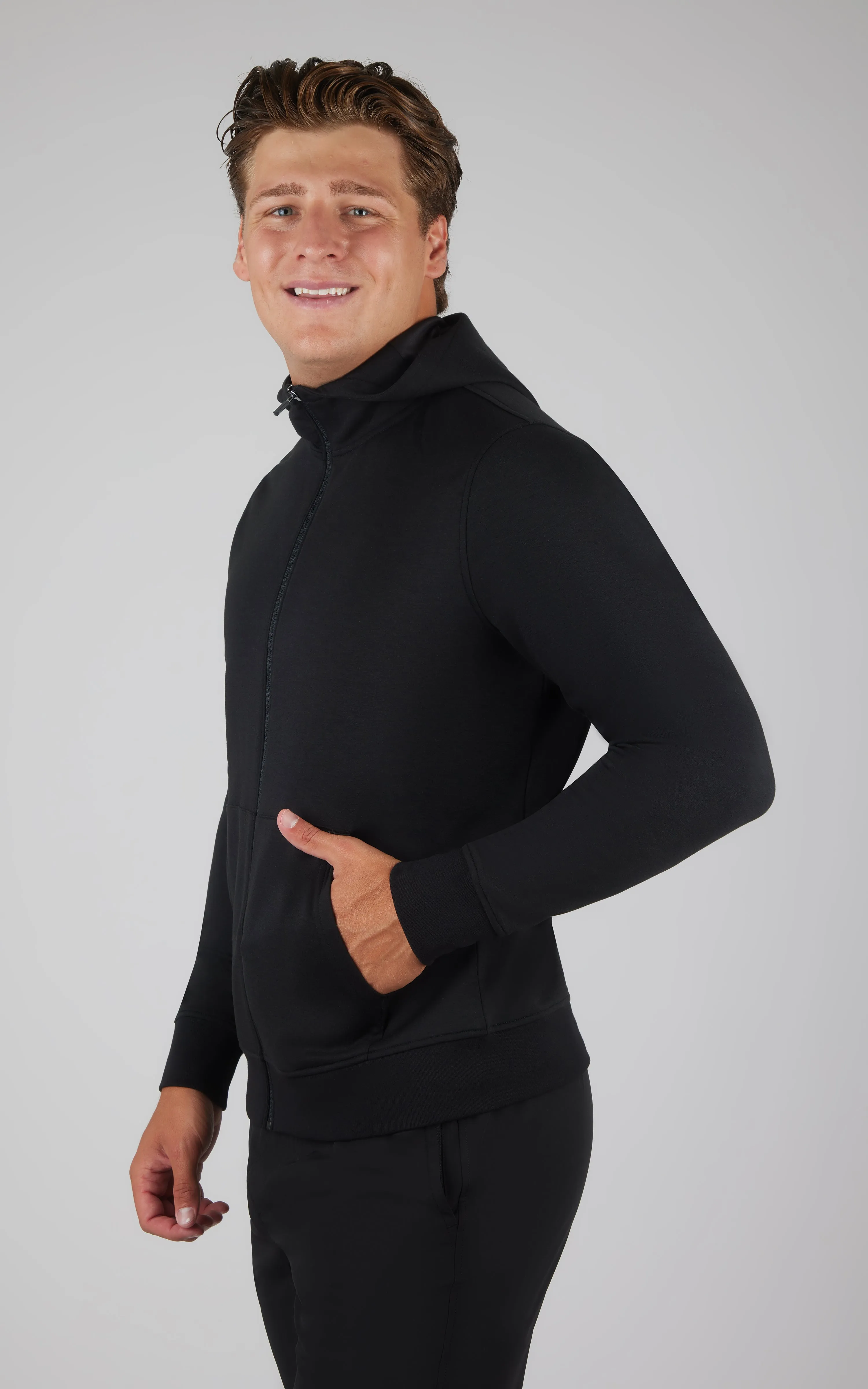 Mens Softlite Full Zip Hoodie