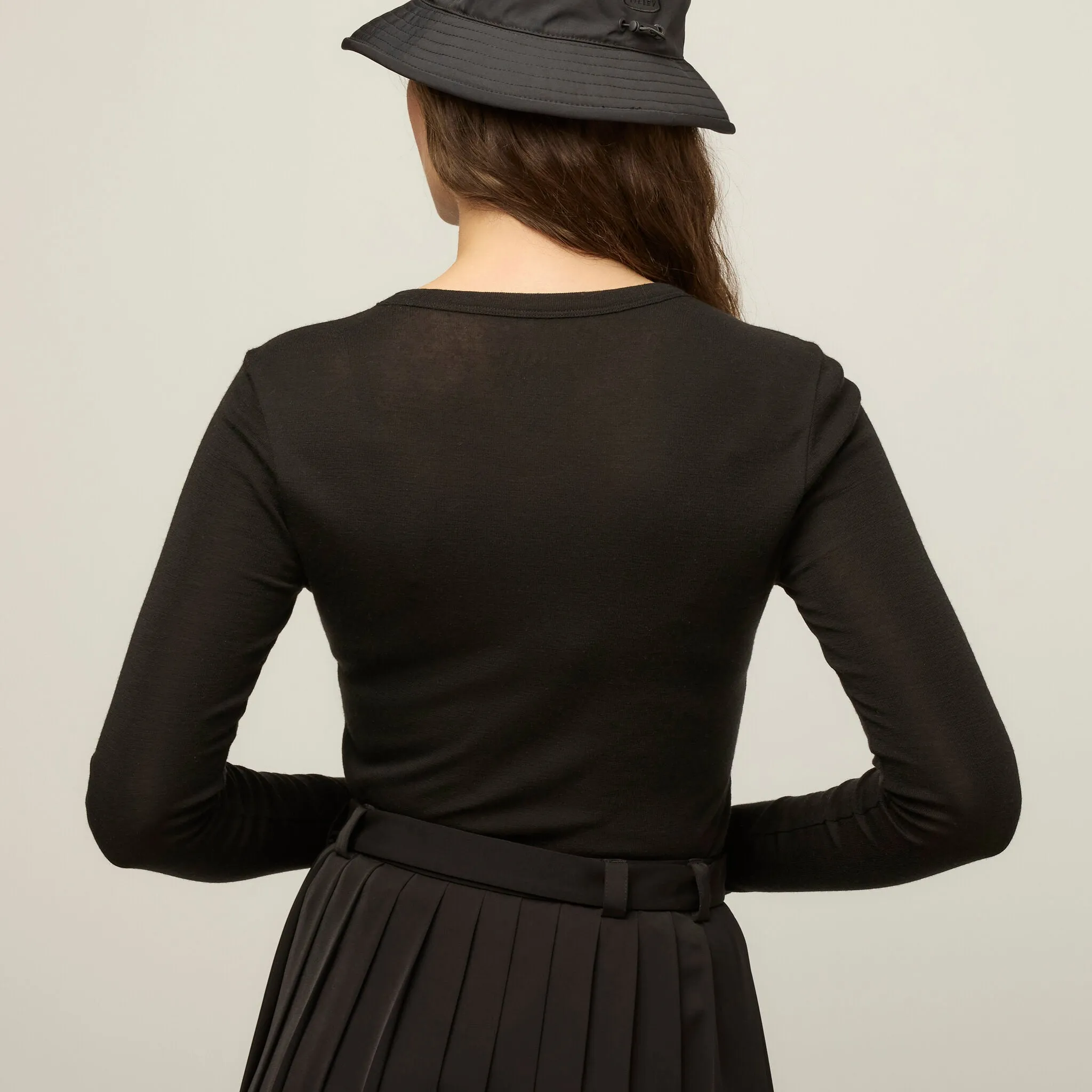 Merino Rib Long Sleeve Shirt