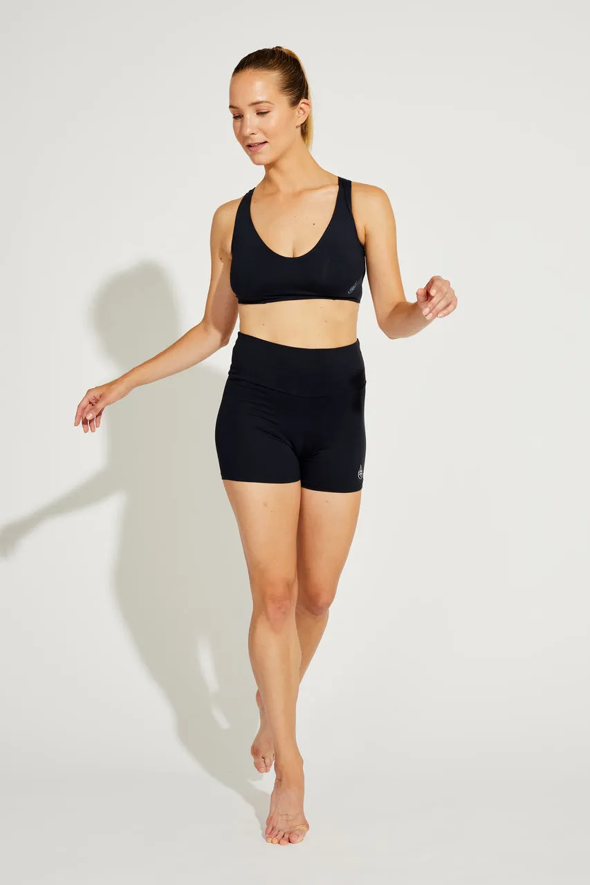 Mid-Rise Shorts Black, Coolform Light