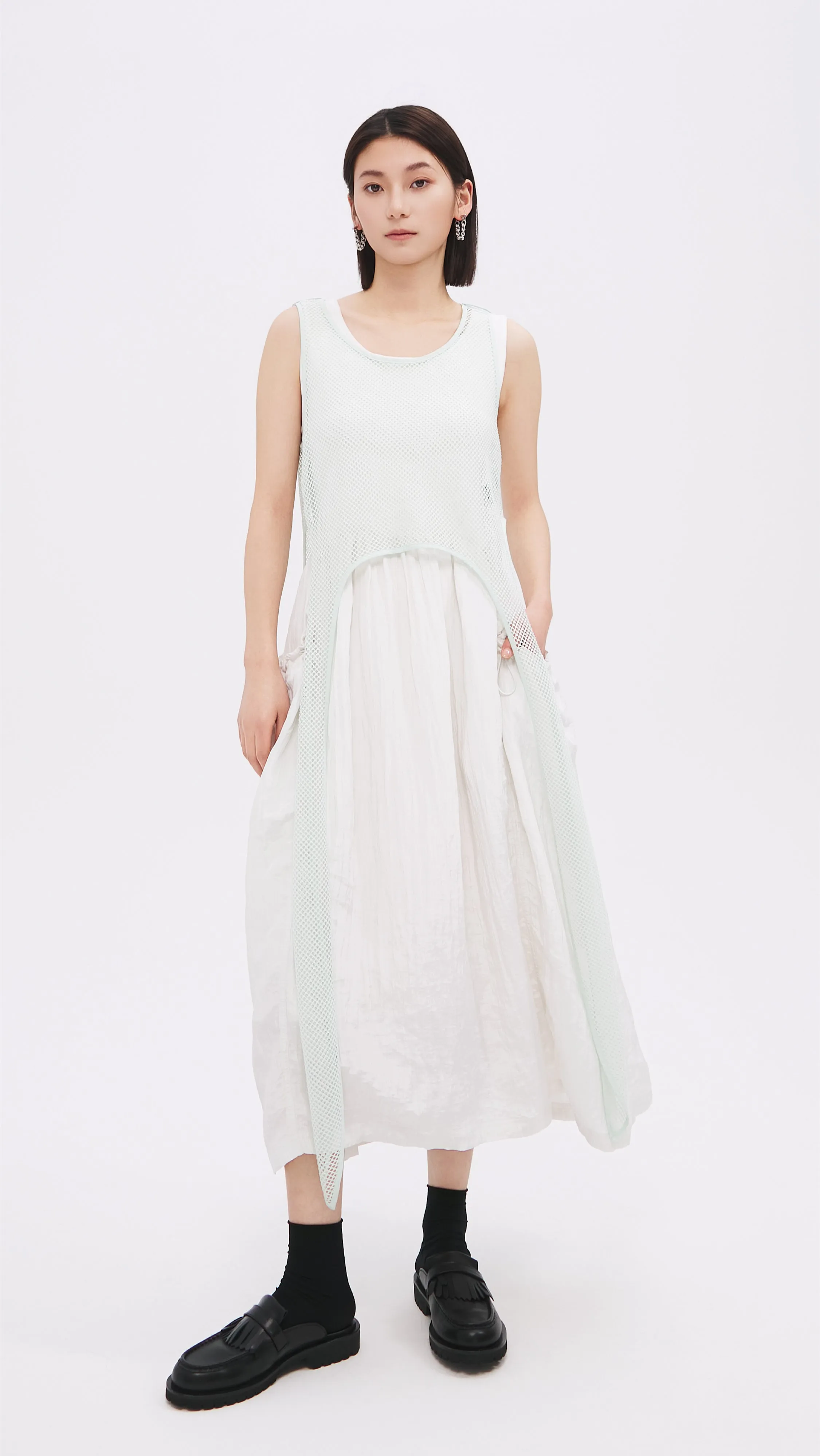 Netting Tank Top
