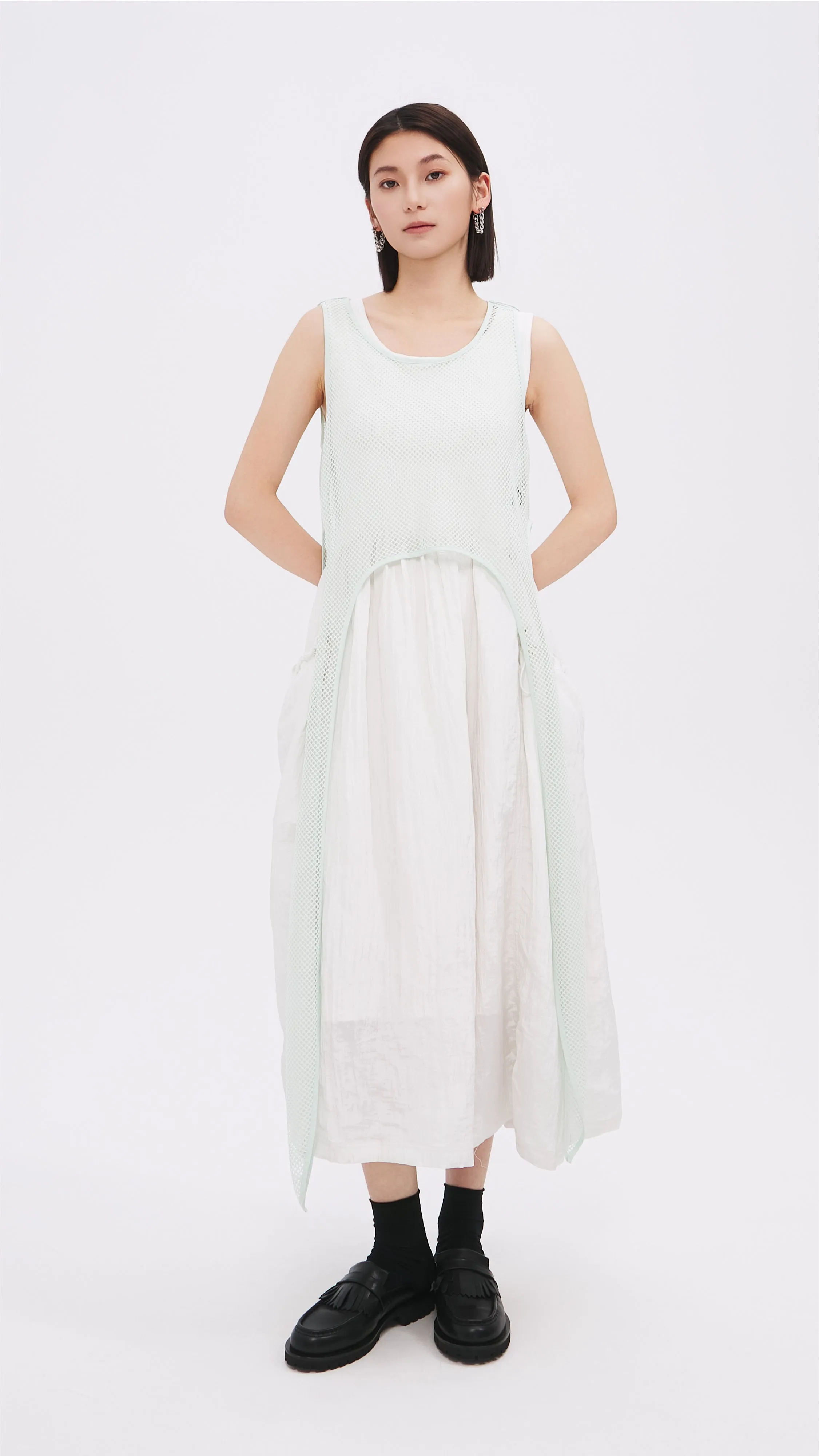Netting Tank Top