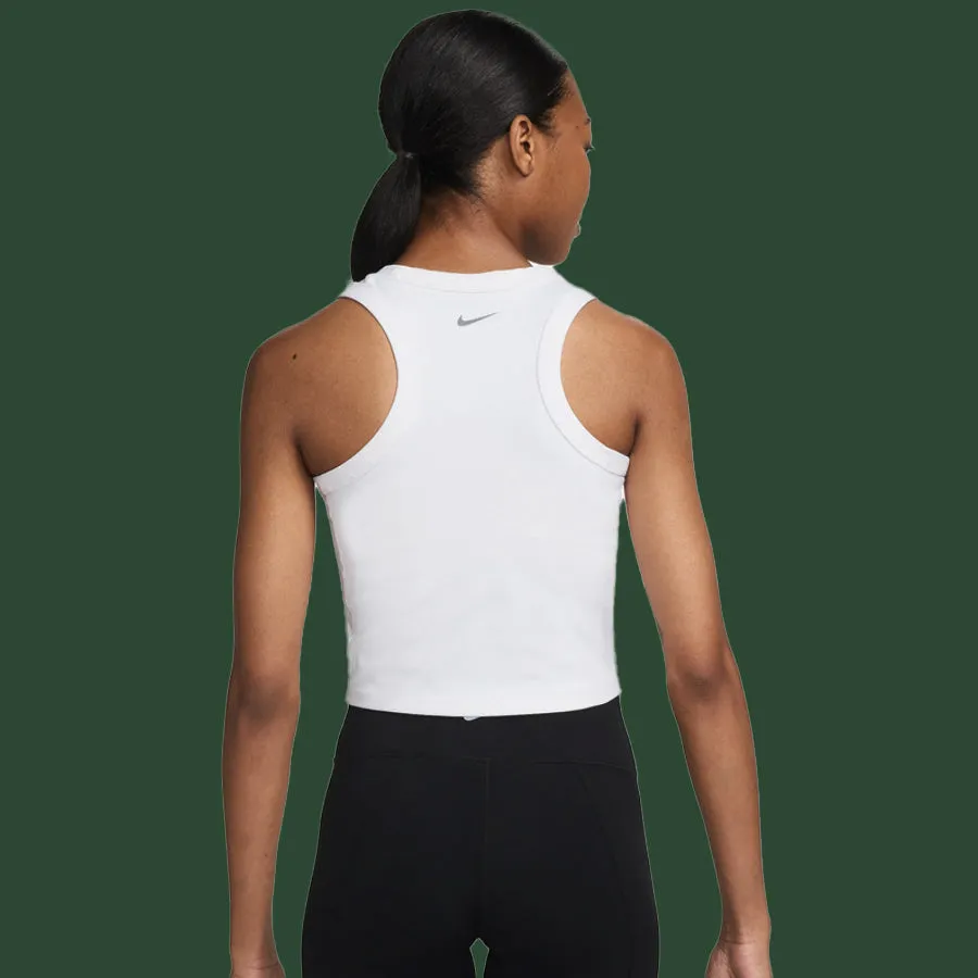 Nike One Fitted Women's Dri-FIT Cropped Tank Top