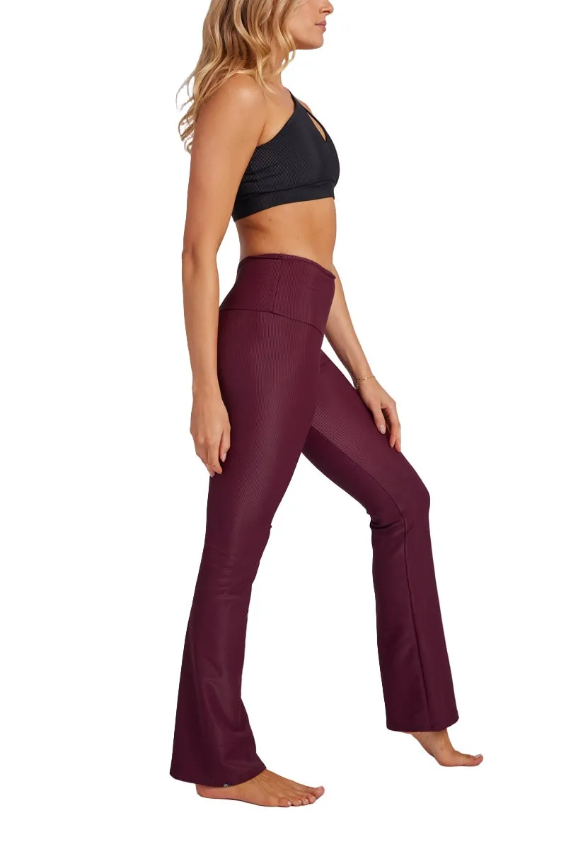 Onzie Studio Flare Ribbed Pant 2285