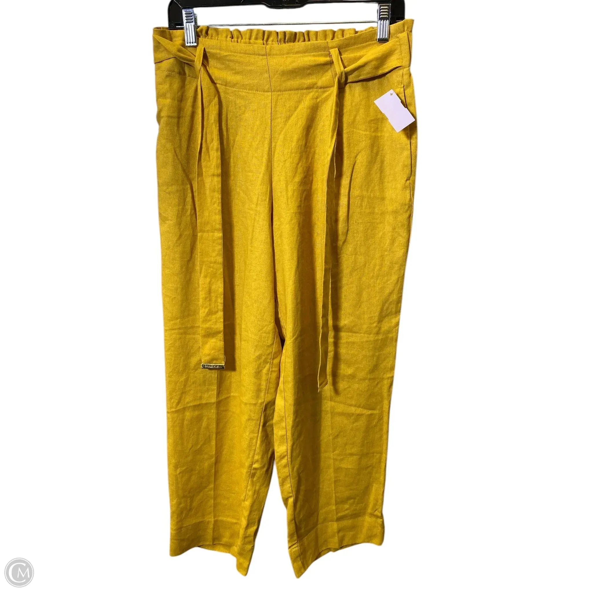 Pants Cargo & Utility By Anne Klein In Yellow, Size: S