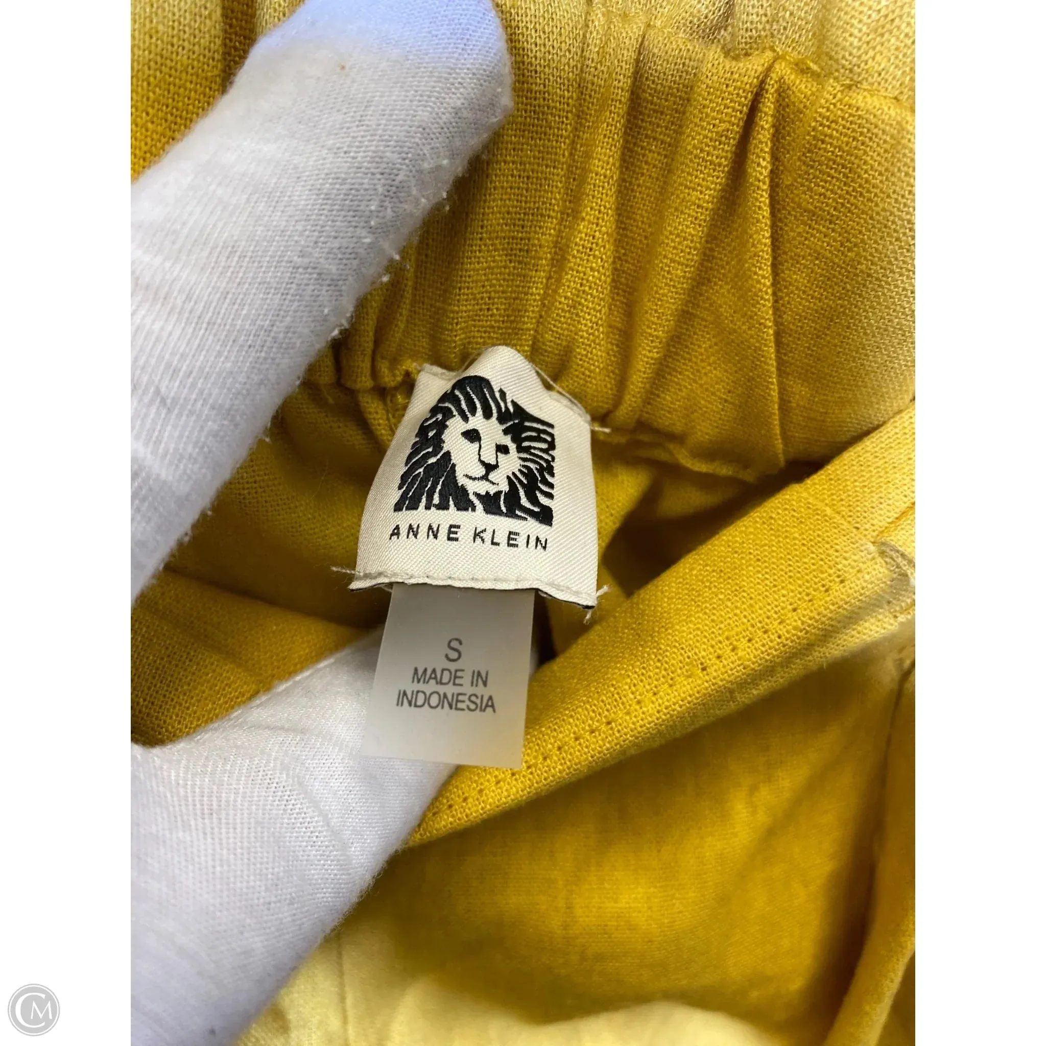 Pants Cargo & Utility By Anne Klein In Yellow, Size: S