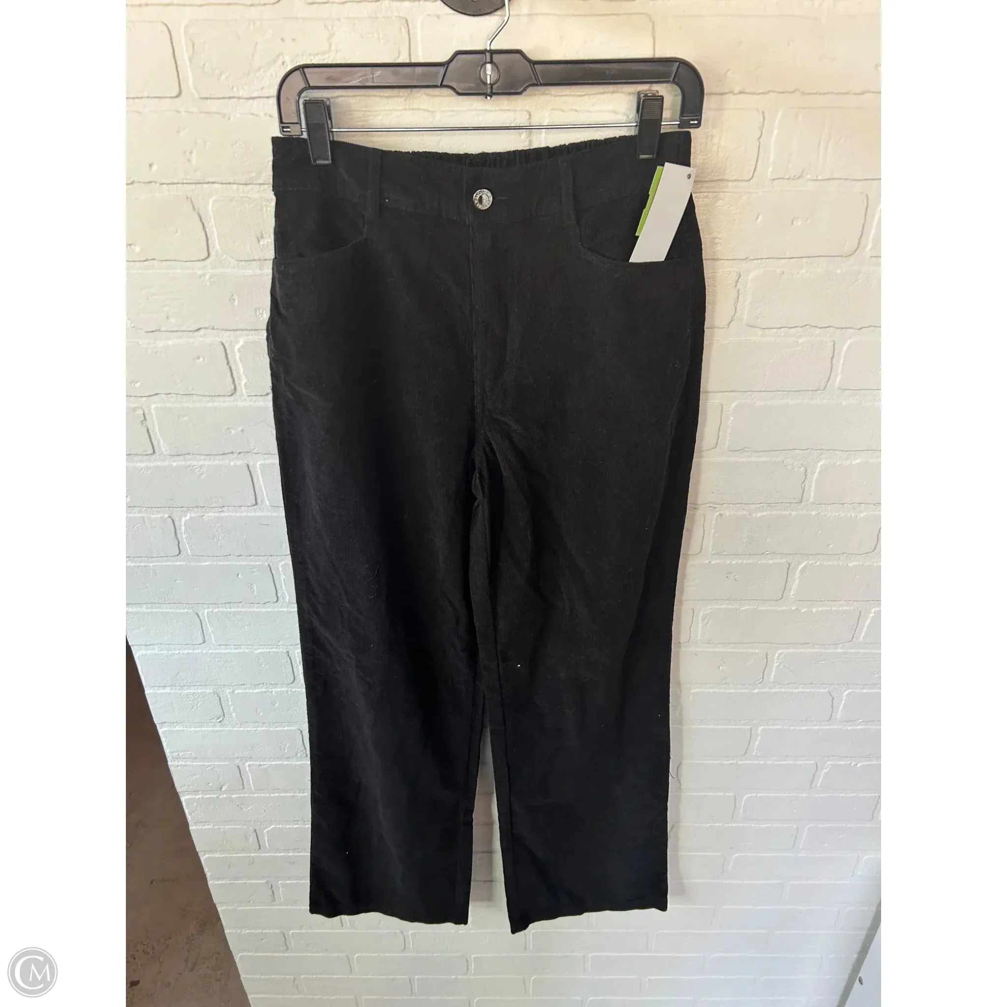 Pants Corduroy By Clothes Mentor In Black, Size: 8