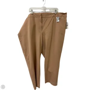 Pants Dress By Liz Claiborne In Tan, Size: 24