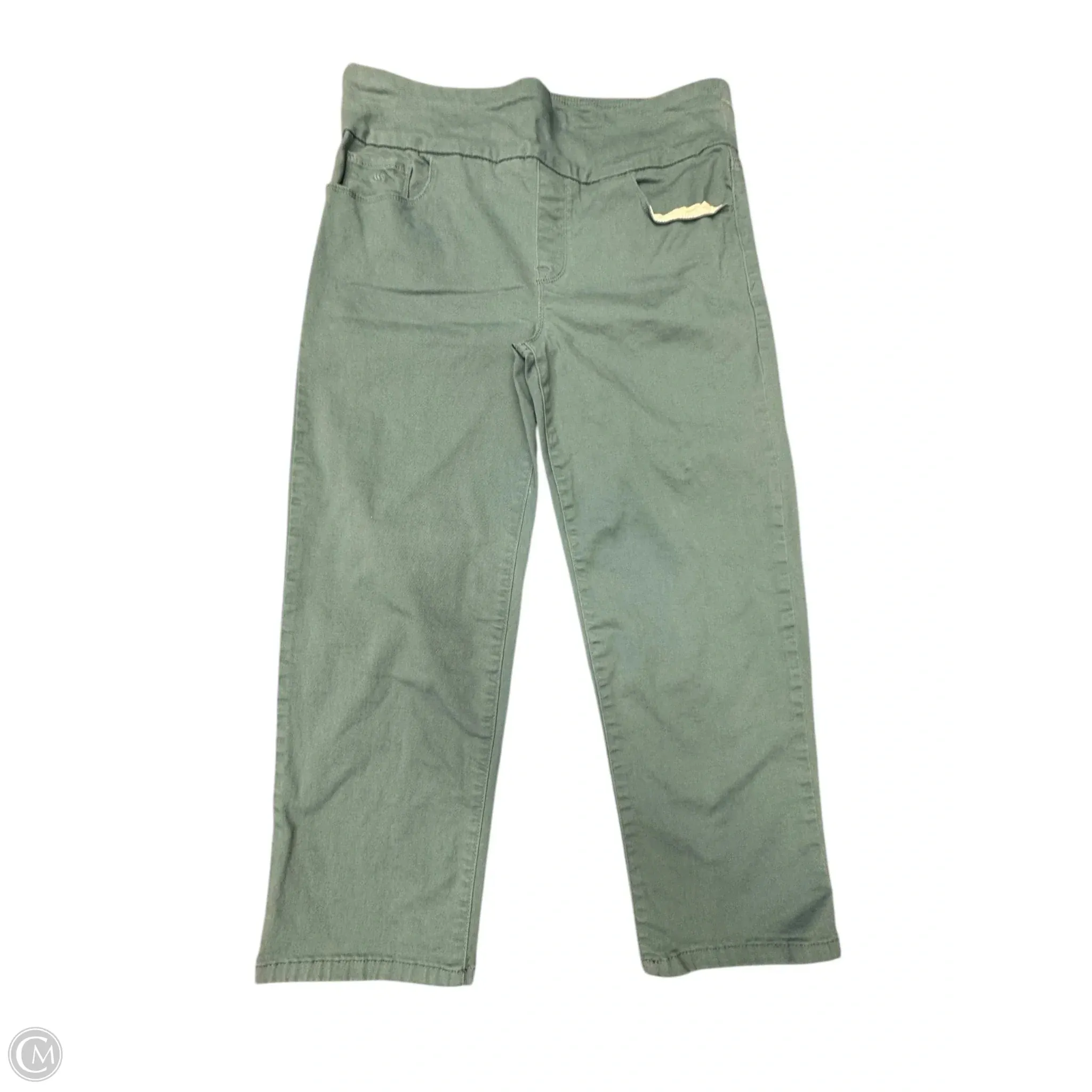 Pants Linen By Kaktus In Green, Size: 4