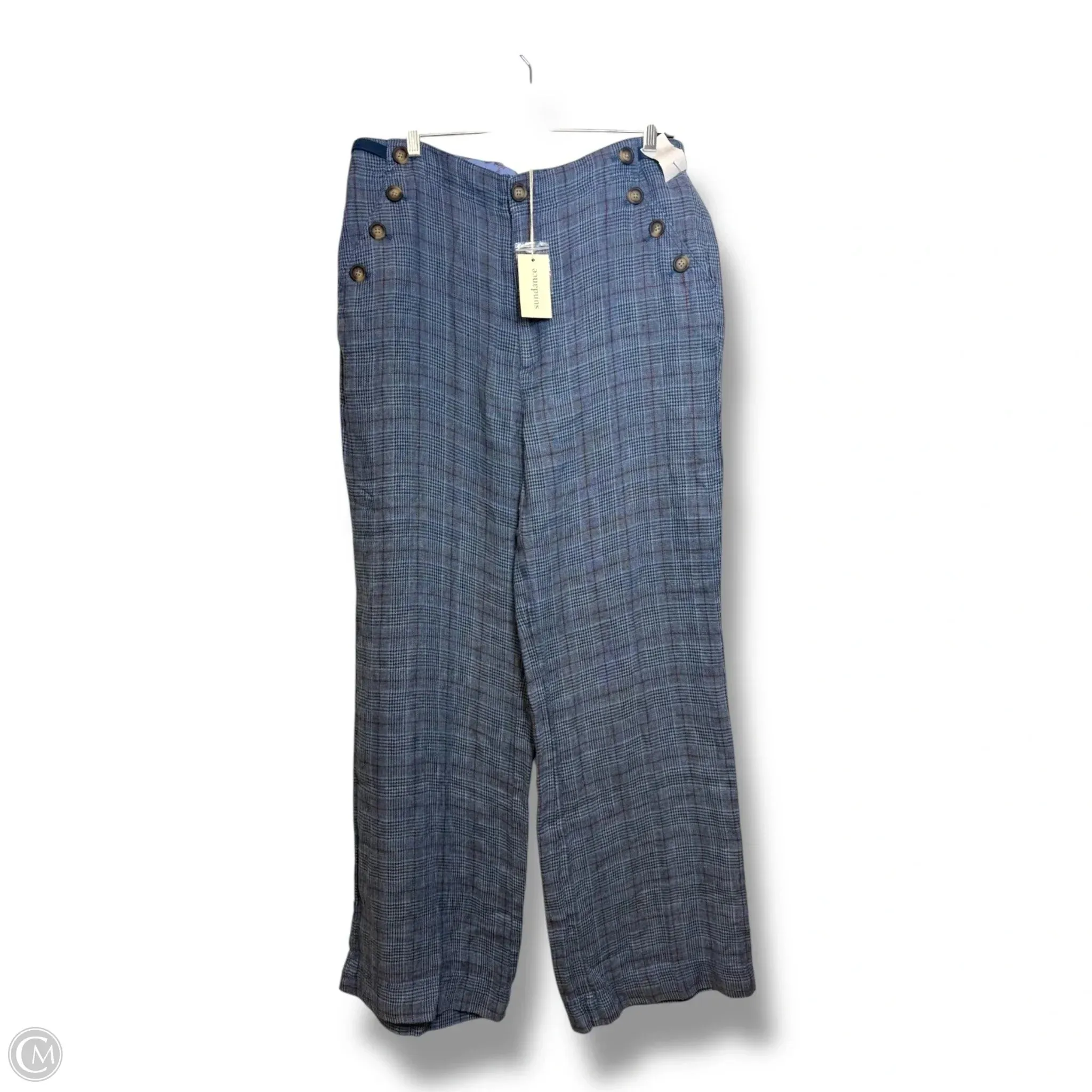 Pants Lounge By Sundance In Plaid Pattern, Size: 14