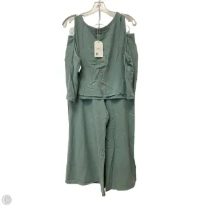 Pants Set 2pc By Clothes Mentor In Blue, Size: Xl