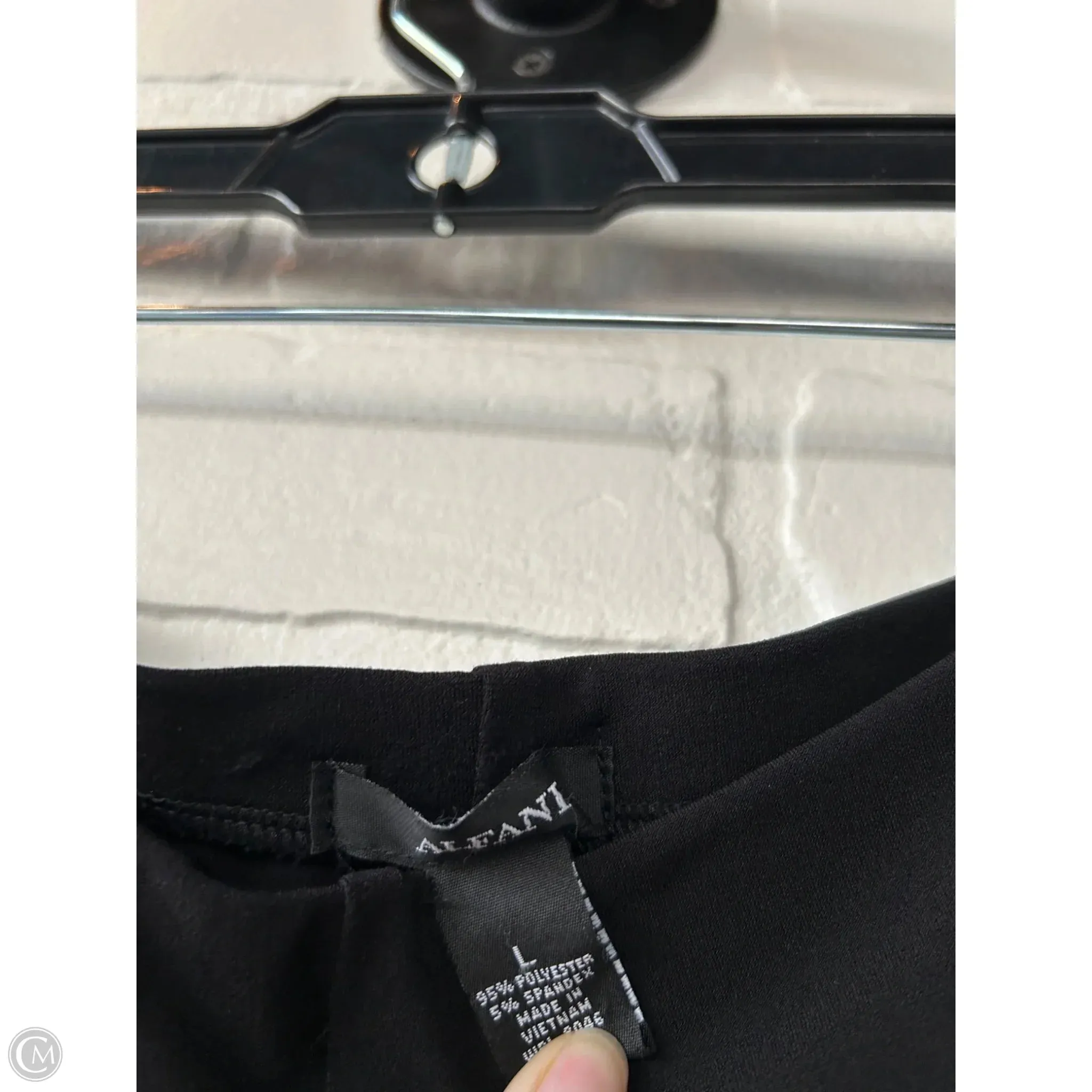 Pants Wide Leg By Alfani In Black, Size: 12