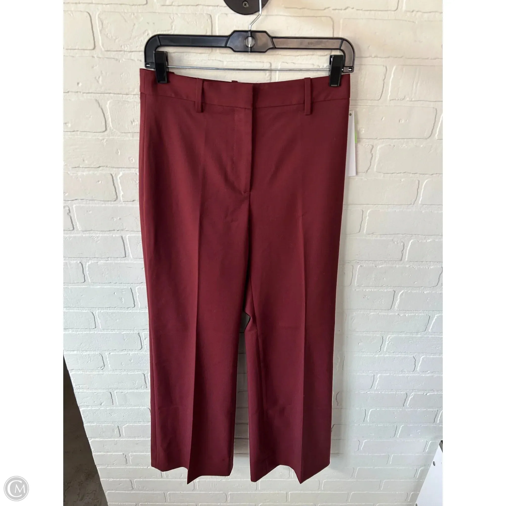 Pants Wide Leg By Banana Republic In Red, Size: 2