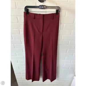 Pants Wide Leg By Banana Republic In Red, Size: 2