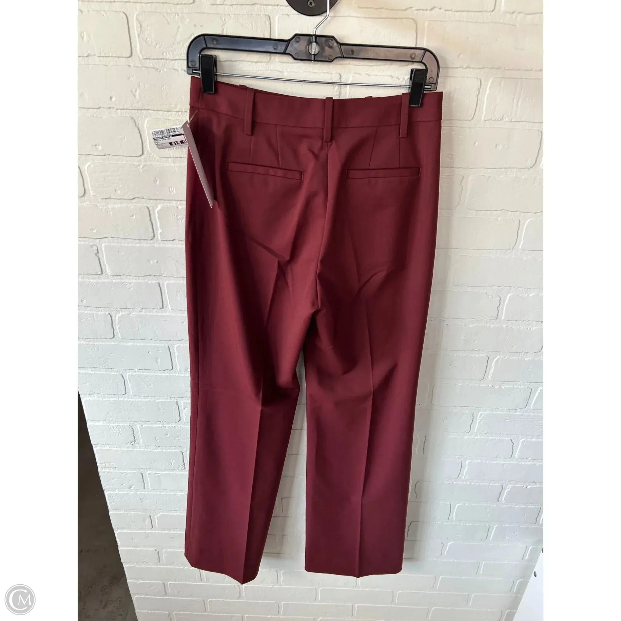 Pants Wide Leg By Banana Republic In Red, Size: 2