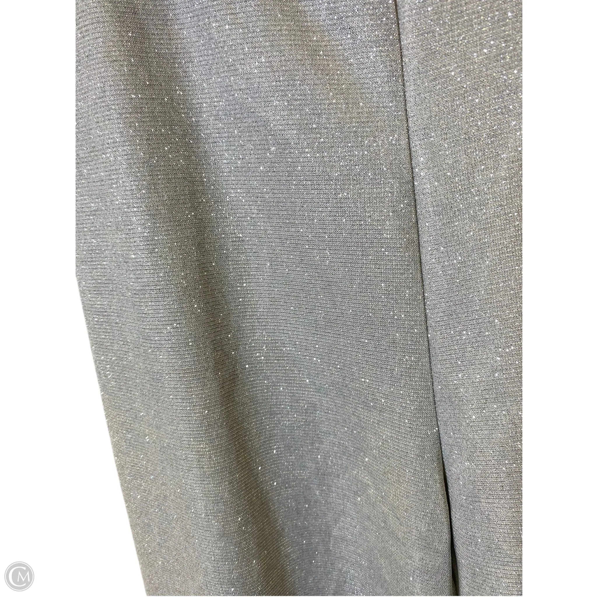 Pants Wide Leg By Cmc In Silver, Size: M