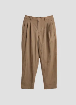 Polyester Rayon Business Resort Wide Tapered Pants (P-12)