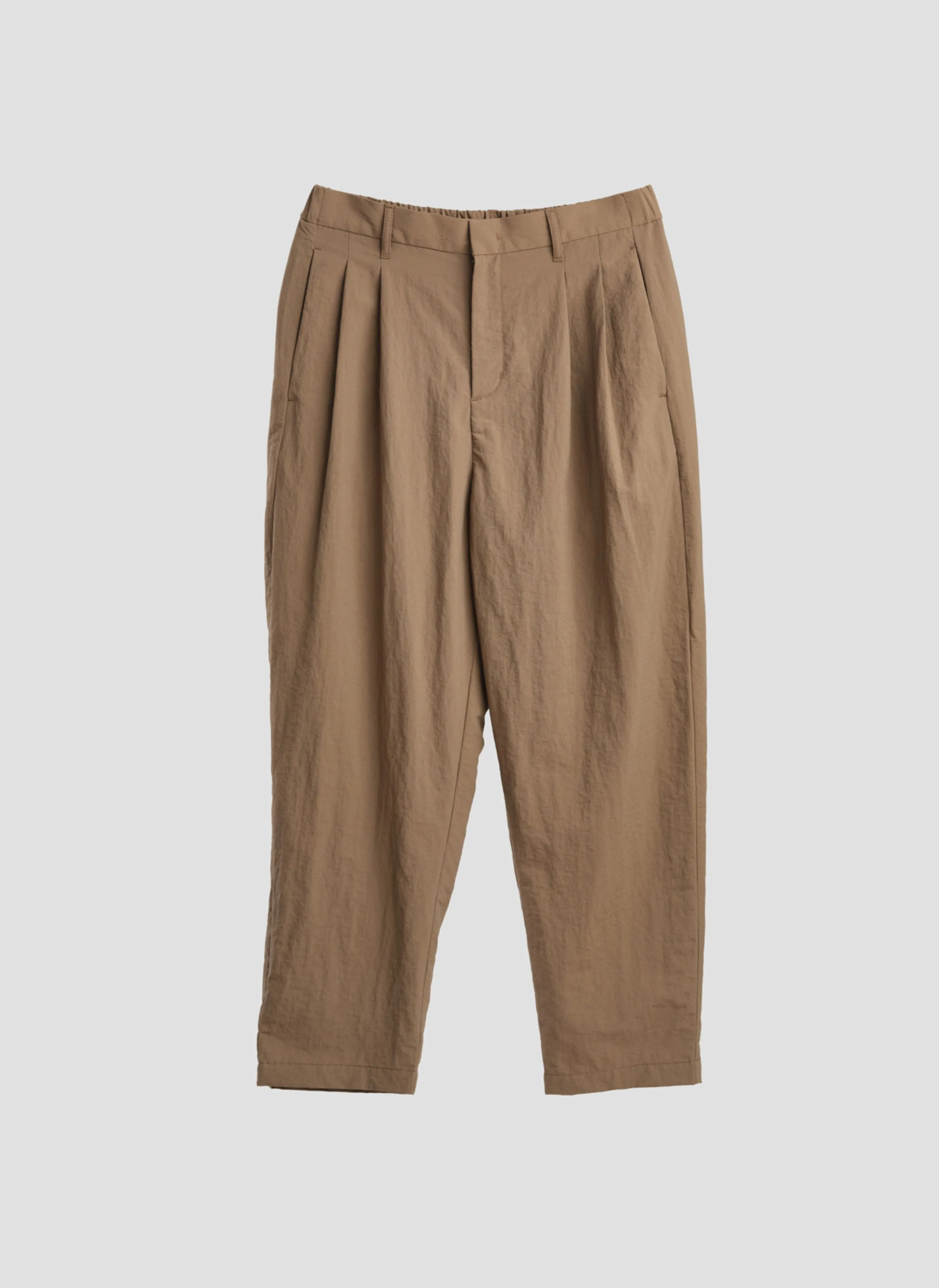 Polyester Rayon Business Resort Wide Tapered Pants (P-12)