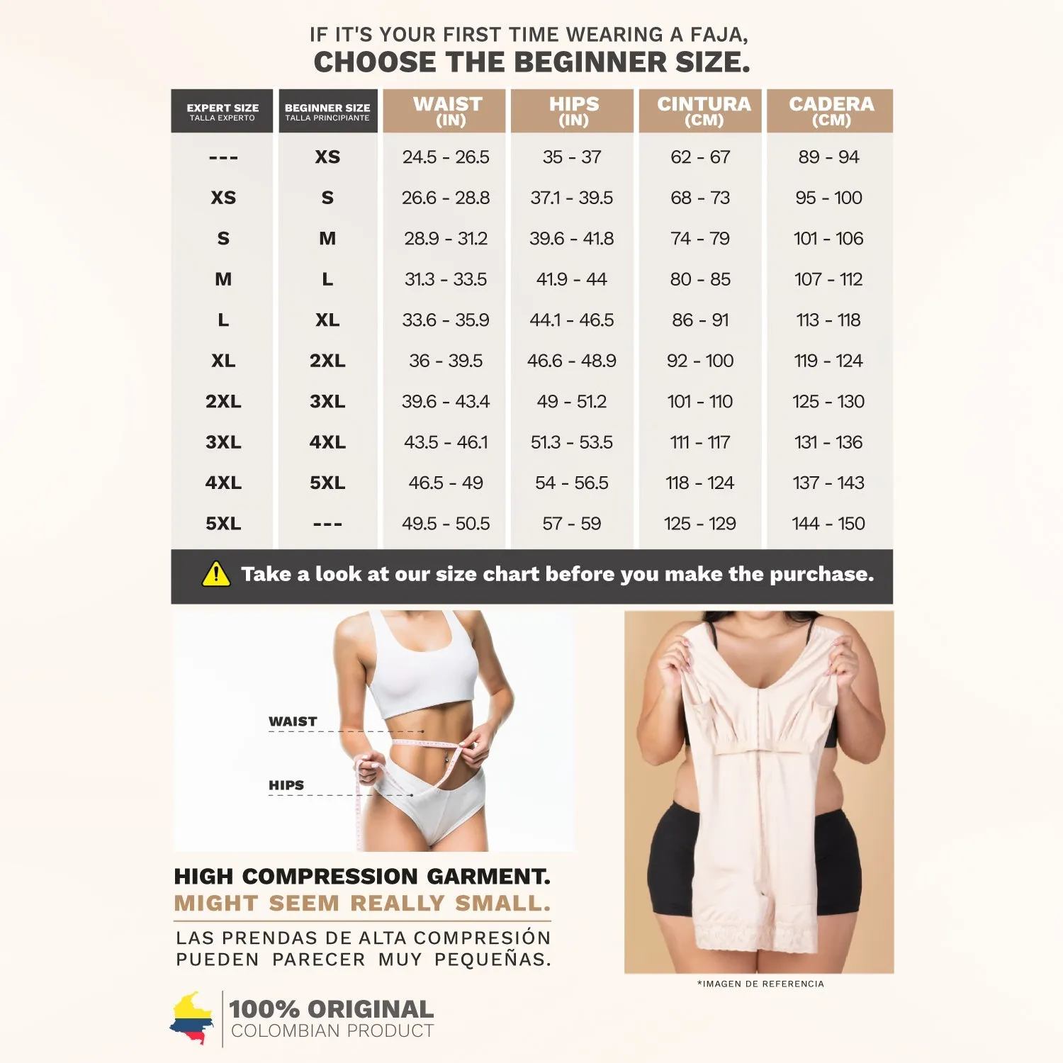 Postpartum C-section Faja Open bust Medium compression Mid-back | Stage 2 Sonryse 046ZL