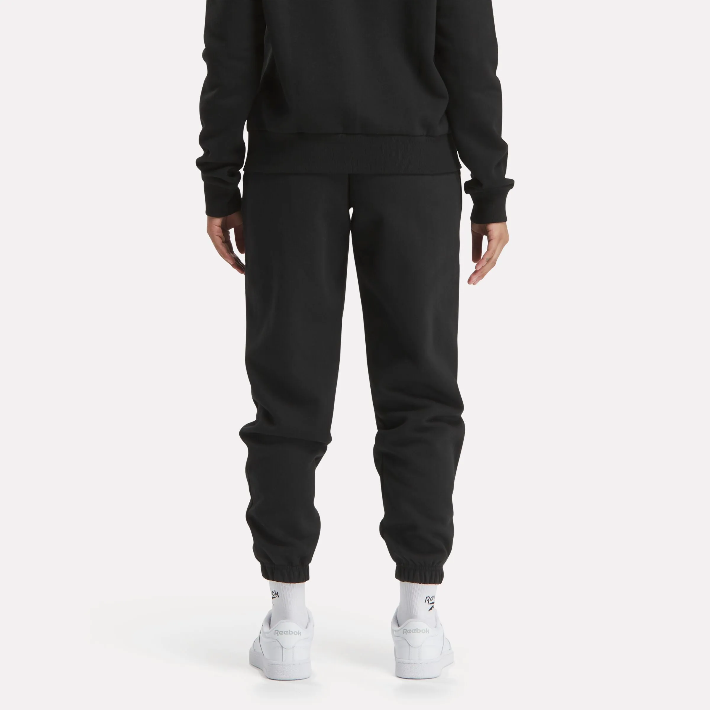 Reebok Identity Small Logo Fleece Joggers Black