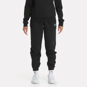 Reebok Identity Small Logo Fleece Joggers Black
